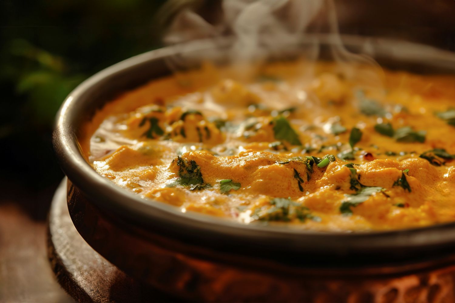 Chef preparing traditional Indian spices with modern techniques